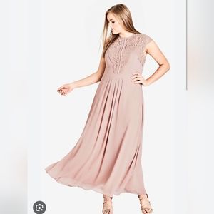 DONATED!! City Chic maxi dress